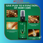 Disaar 120ML Hair Growth Essential Oils Spray Hair Loss Treatment To Prevent Dry Hair Frizz Hair Loss Damage