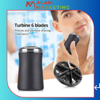 Pocket Size Washable Electric Shaver Rechargeable Electric Shaver Razor for Men Wet and Dry Dual Use Mini Beard Trimmer