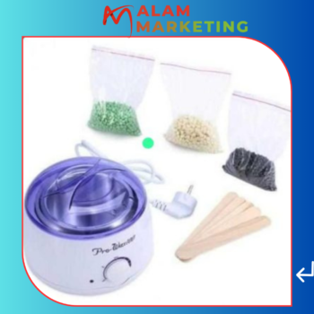Pro Wax Pack cire Pro -Machine Professionnel Chauffe-Cire pro-wax 100 g cire de film 5 spatules en bois G
