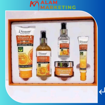 Disaar Vitamin Pack Whitening Cream + Moisturizing Face Serum + Exfoliator