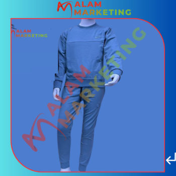 Men's Tracksuit - Brand - Steel Grey - Long Sleeves G