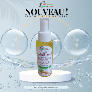 Huile d’amande douce cosmétique spray