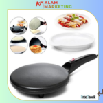 Crêpière Électrique Anti Adhesive Avec Plat Et Spatule.