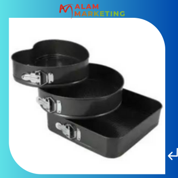 3 Cake Molds // Round Cake Mold with Adjustable Hinge – Round Cake Mold 24 -26 and 28 cm G