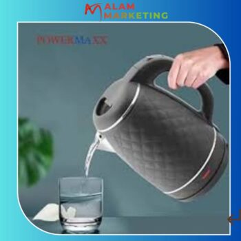 2024 New Arrival Double Wall Faux Leather Electric Kettle For Household Cordless Double Layer Anti-scalding electric kettle D