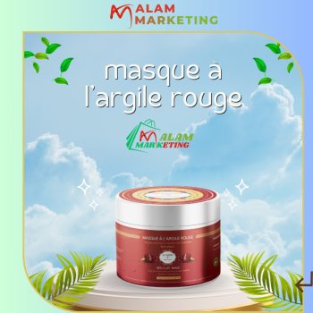 Masque à l'argile rouge (200ml)