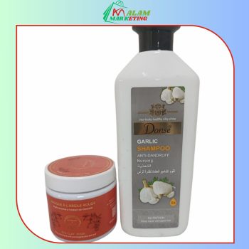 Shampoing à l'ail Et Masque A L’ARGILE ROUGE