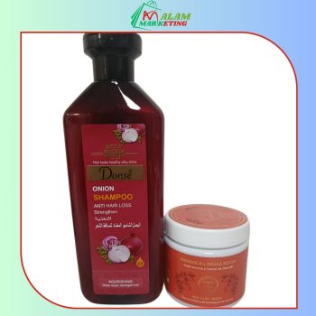Shampoing à l'oignon Et Masque A L’argile Rouge G