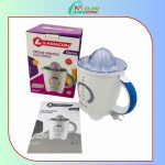 Lamacom Presse-agrumes électrique (Lamacom) Original 1,2 L 40 W, presse-agrumes orange-citron avec autocollant G