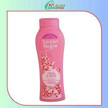Tulipan Negra Gel De bain fraise et crème 650 ml G