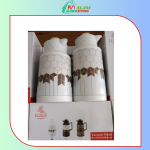 2 Thermos Iso 1L+0,7L Decore Clr Assorti 502Ty/Tx - Couleur Aléatoire