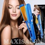 Maxisalon professionnel ceramic hair straightener 750F